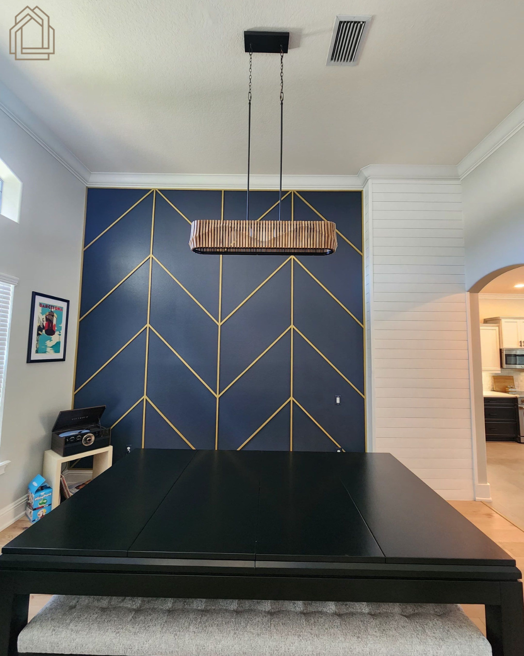 accent wall design
decorative millwork
custom carpentry
luxury home upgrades
custom trim work
statement wall