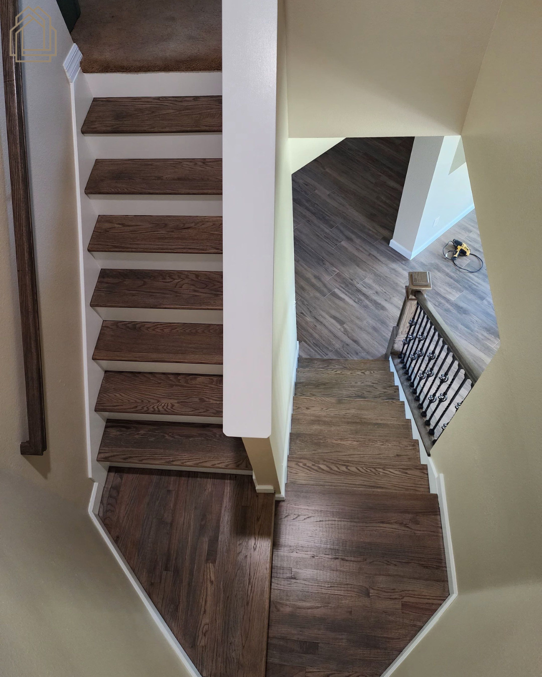 wood stair treads
staircase remodel
custom carpentry
stair renovation
finish carpentry
hardwood stairs
custom millwork