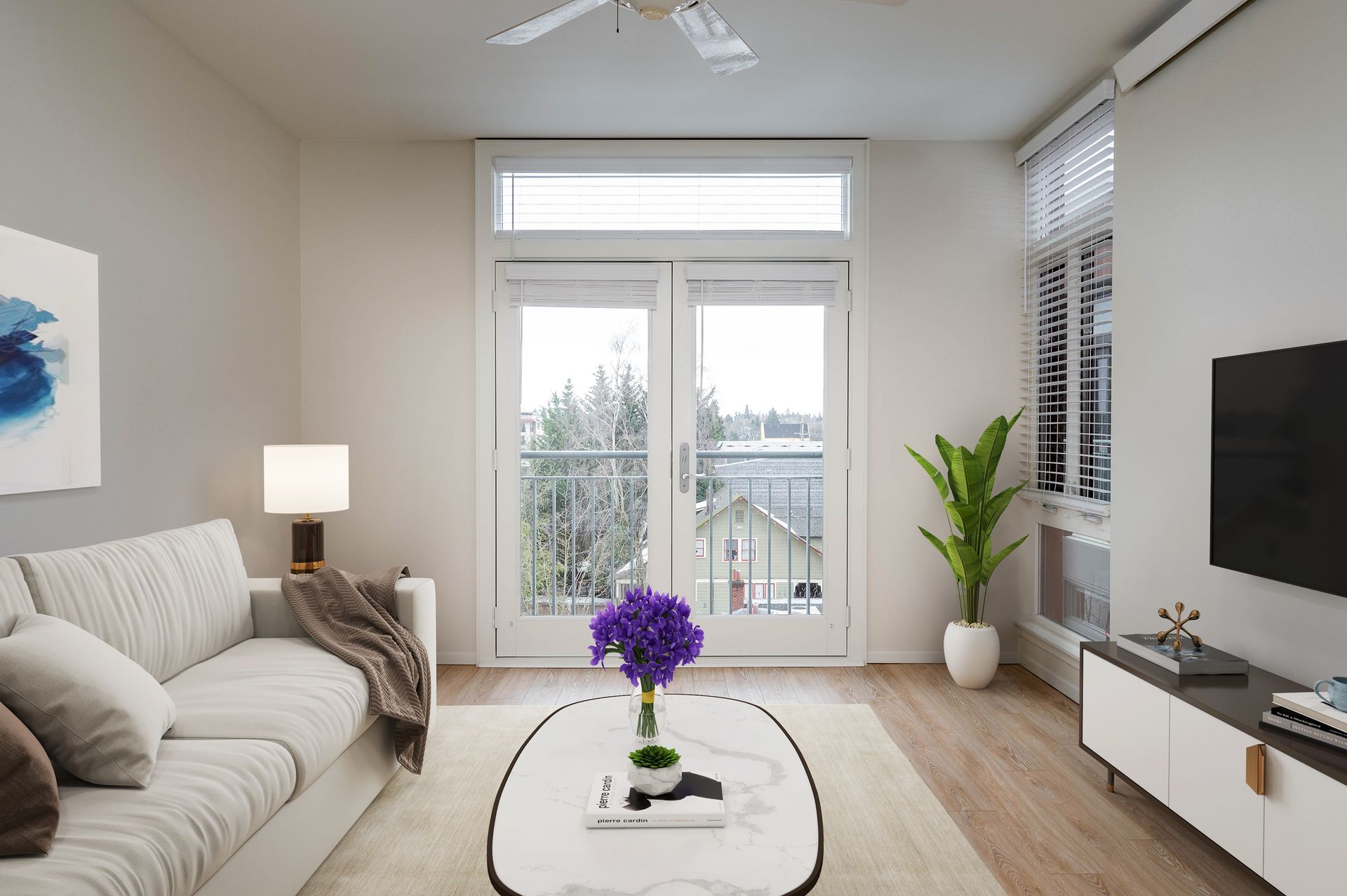 large windows