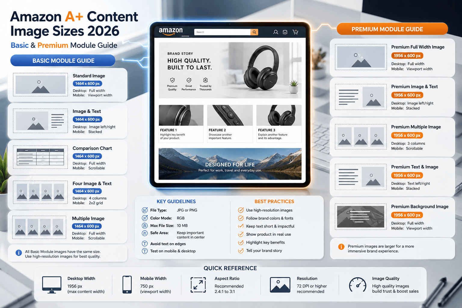 amazon a+ content image sizes