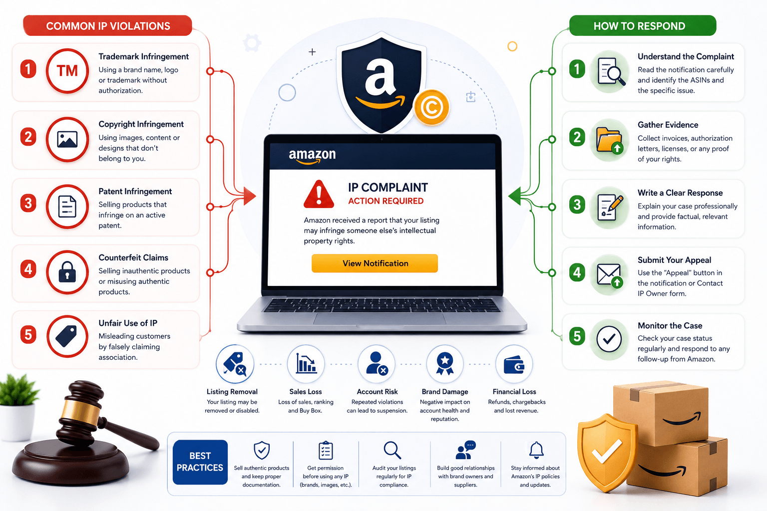 amazon ip complaint
