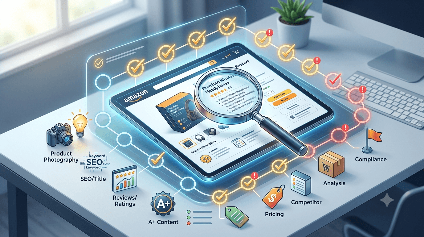 Amazon Listing Optimization Checklist: 10 Missed Fixes