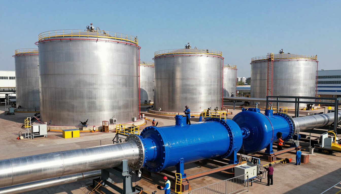 Fabricación de tanques industriales y sistemas de tuberías con recubrimiento epóxico