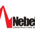 Nebec Construction logo with red stylized N and black text