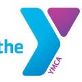YMCA logo with blue and purple “Y” and the word “the” partially visible
