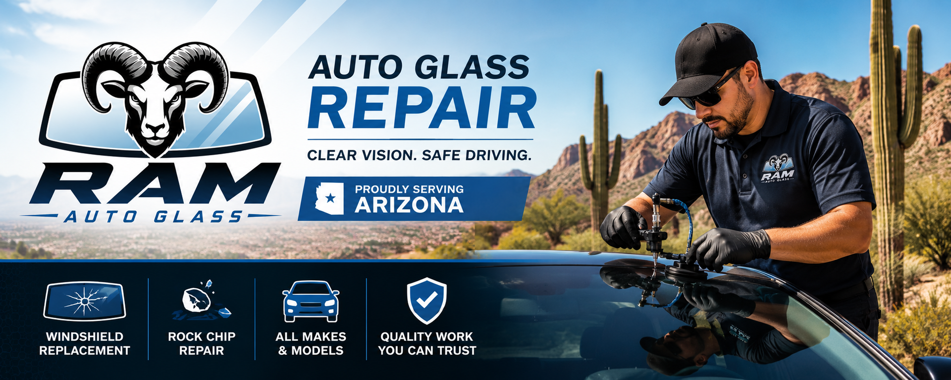 Professional Auto Glass Repair Process