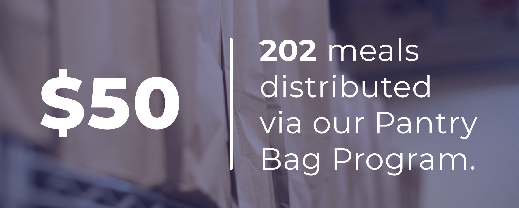 $50 donation flyer