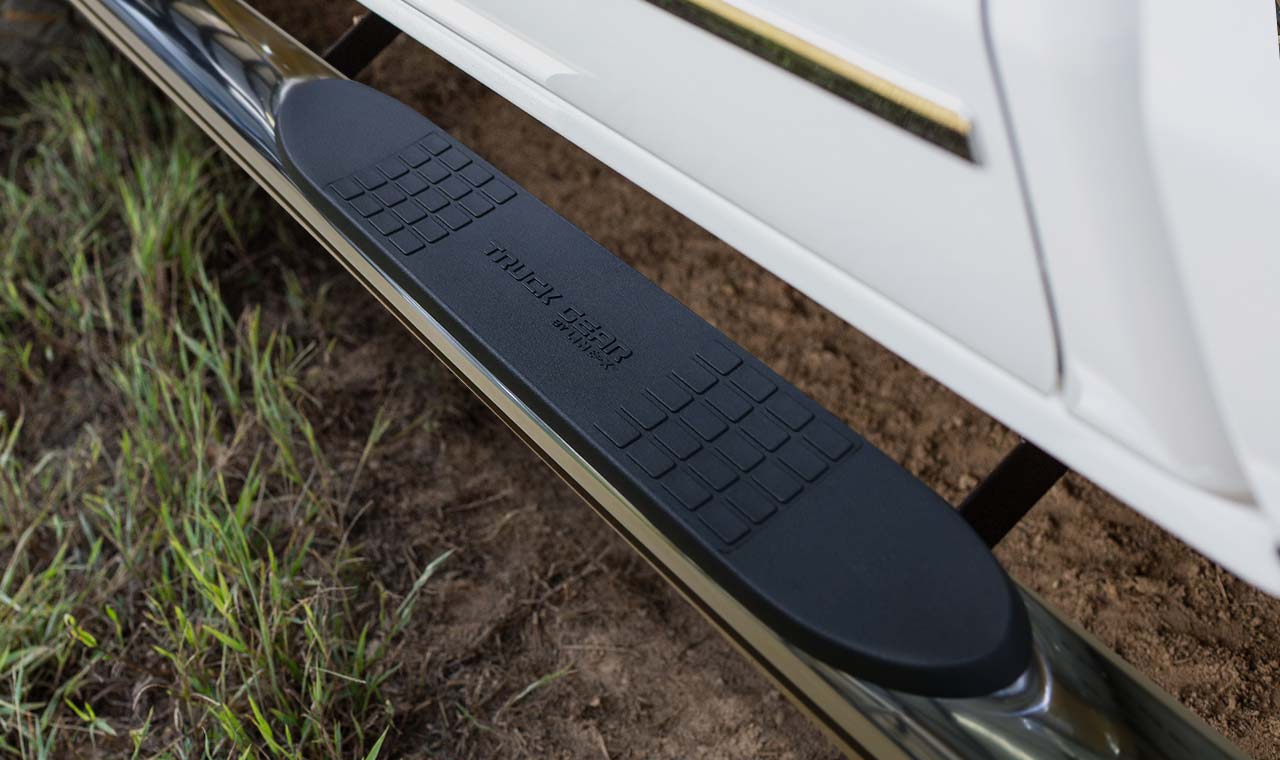 4 inch oval step bar for trucks specifications