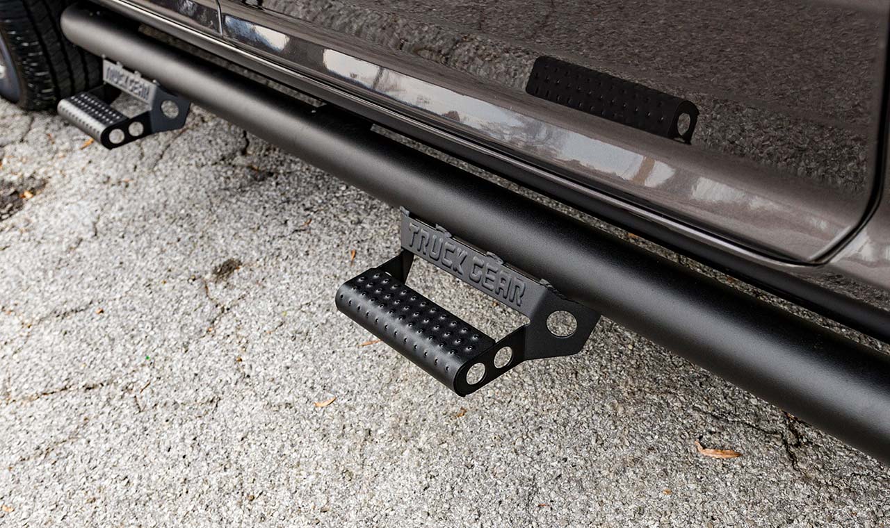 truck Side Steps With Drop Steps