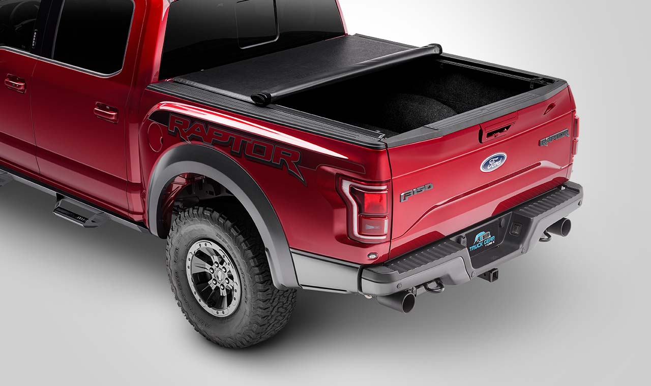 LINE-X Deluxe Roll-Up Tonneau Covers