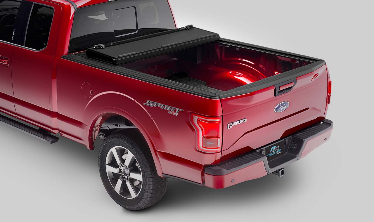 truck gear stealth hard folding tonneau cover