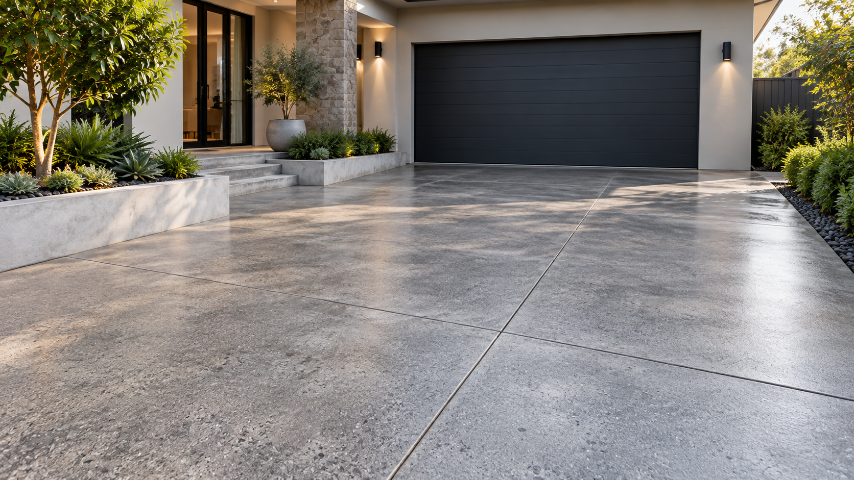 Driveway concrete restoration i