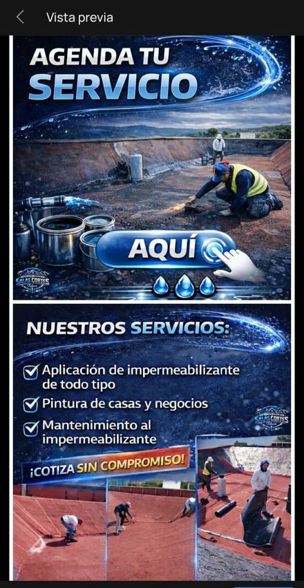 IMPERMEABILIZACIÓN SALAS CORTES