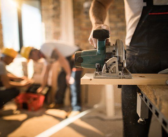 Cutting Wood — Houston, TX — Sandtech – S. T. Construction Corp.