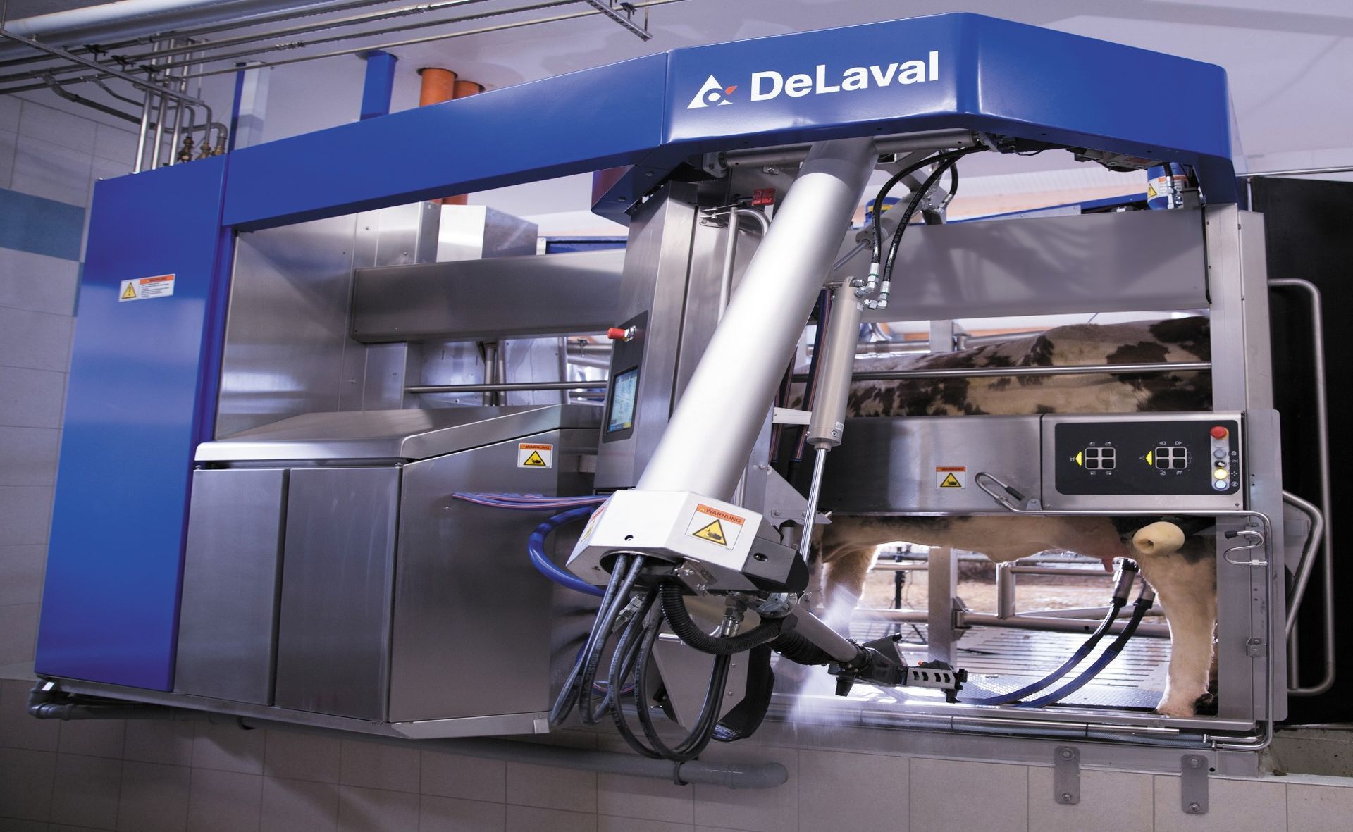A machine that says a. delaval on it
