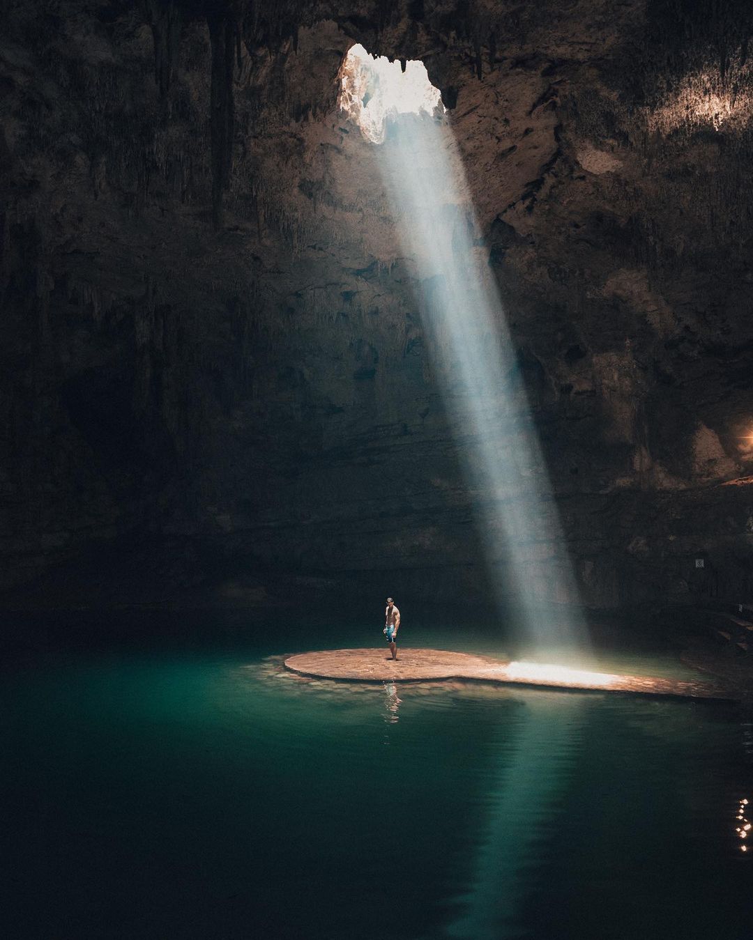 Cenote at Yucatan Peninsula