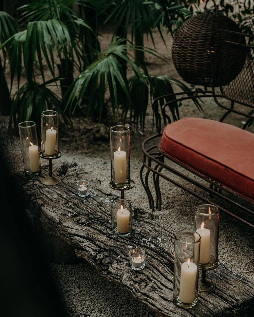 Jungle atmosphere at WILD Tulum restaurant