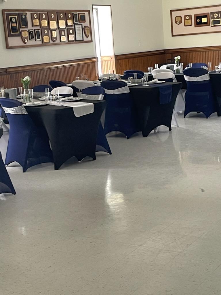 Chair covers ━ Elizabeth City, NC ━ Brothers Tables & Chairs