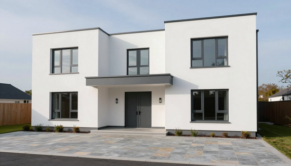 Newly built contemporary Irish family home
