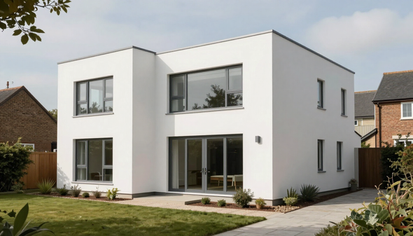Double storey extension on semi-detached home