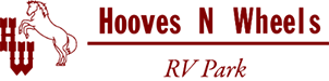 Logo: A rearing horse next to