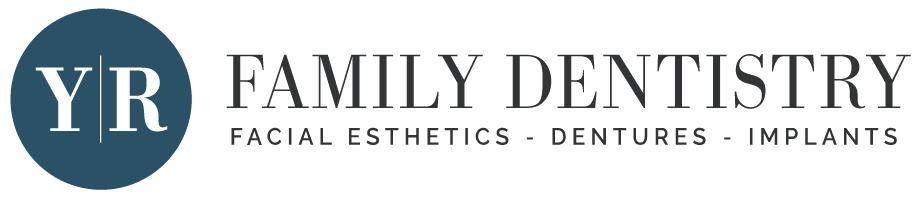 Comprehensive dental care from a trusted dentist in Wichita, KS. The logo for yr family dentistry facial esthetics dentures implants | Family Dentist Wichita KS 67205