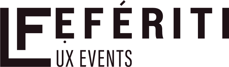 A logo for a company called lifeferiti ux events