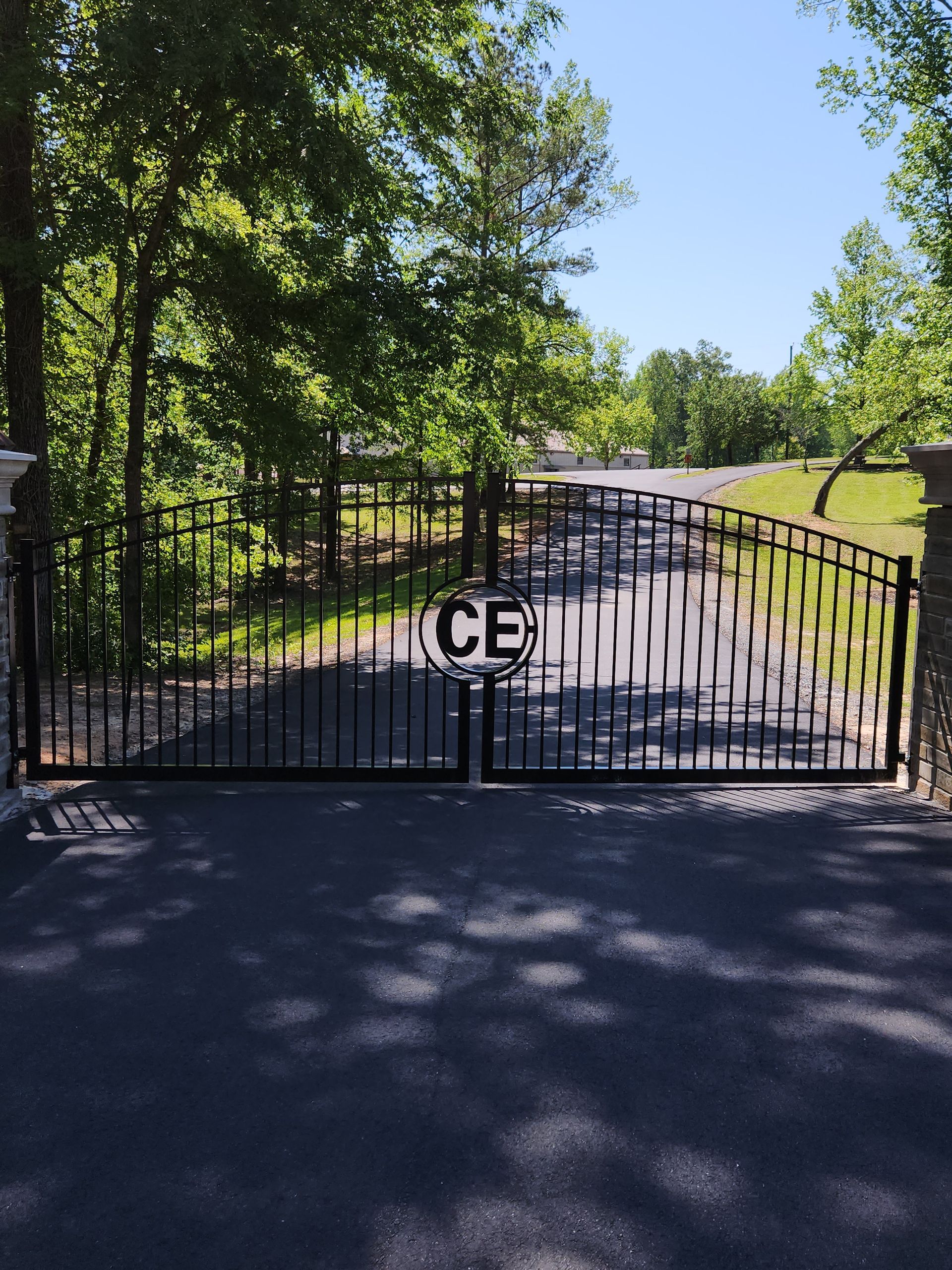 A gate with the word centennial on it