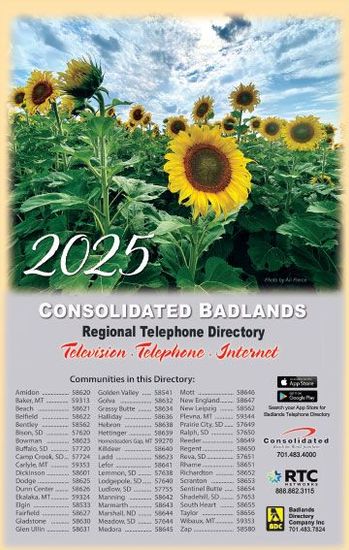 Regional Telephone Directory for the Badlands