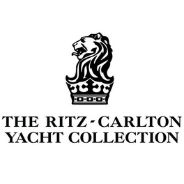 The Ritz-Carlton Yacht Collection logo with a black lion crest on a white background