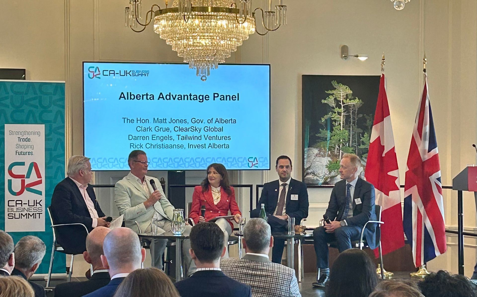 Alberta Advantage Panel at the Canada-UK Summit