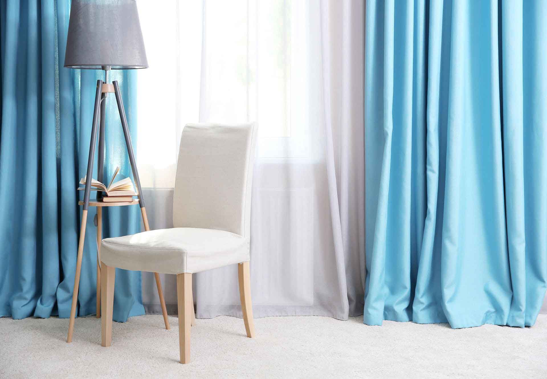 House Interior Drapes — Los Angeles, CA — Sylvan's & Phillip's Drapes & Blinds House Interior Drapes — Los Angeles, CA — Sylvan's & Phillip's Drapes & Blinds