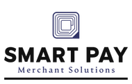 Smart Pay logo featuring a microchip graphic above the words 