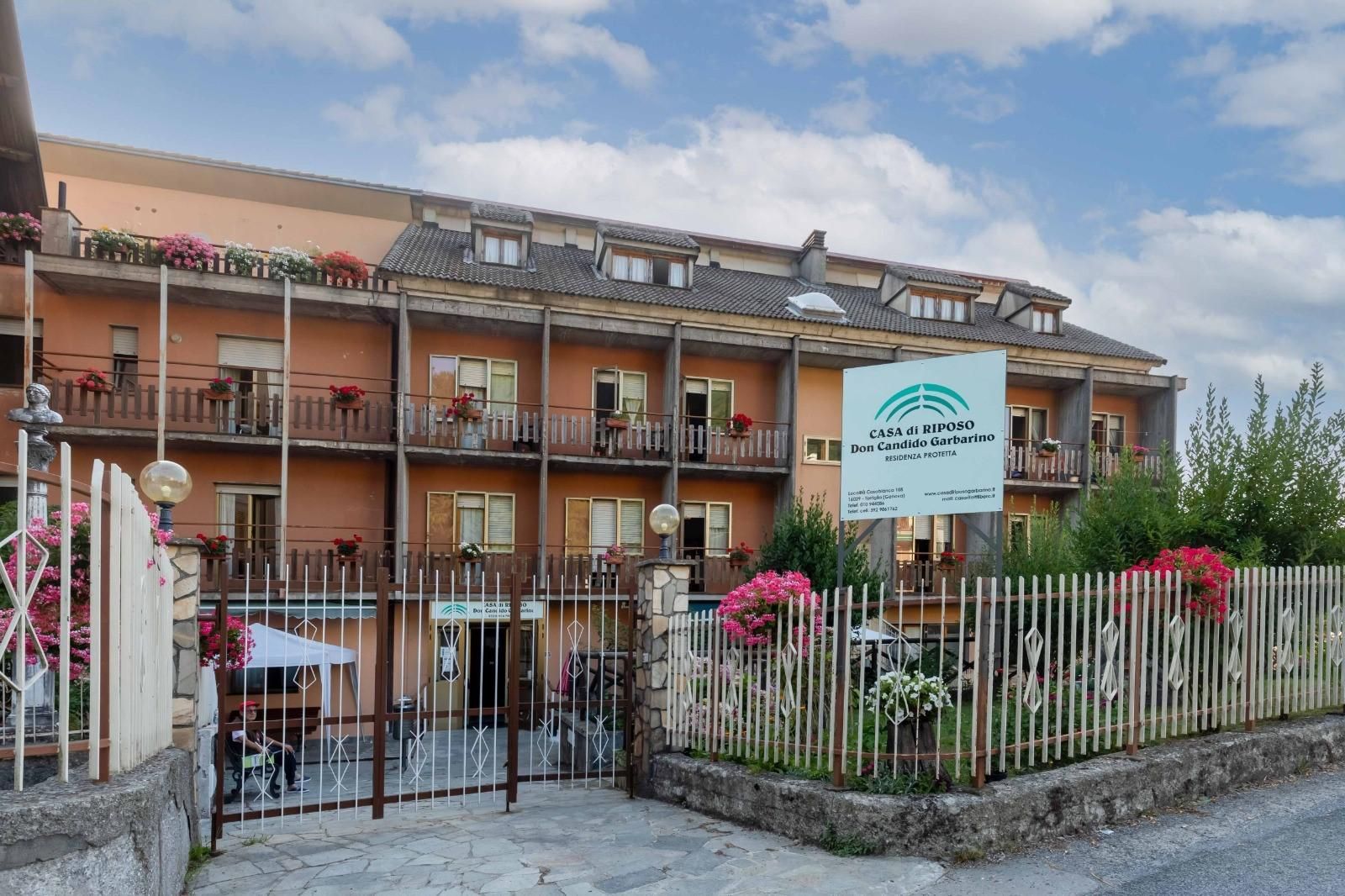 la struttura della residenza protetta della RP Torriglia