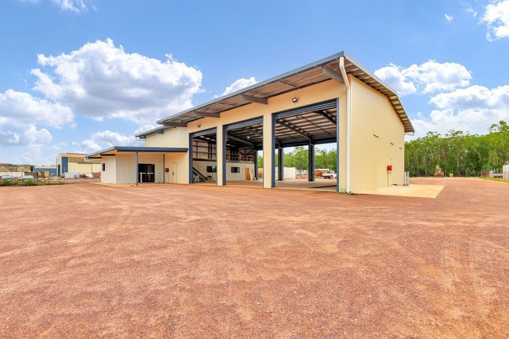 An Industrial Building with Open Bays — Invision NT in Coconut Grove, NT
