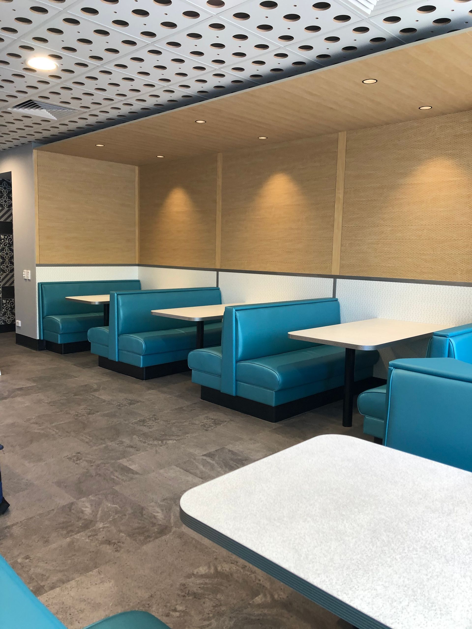 A Diner Booths with Tables in A Restaurant — Invision NT in Alice Springs, NT
