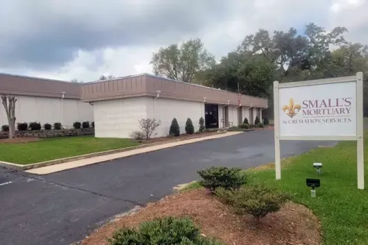 Small's Mortuary, West Mobile location