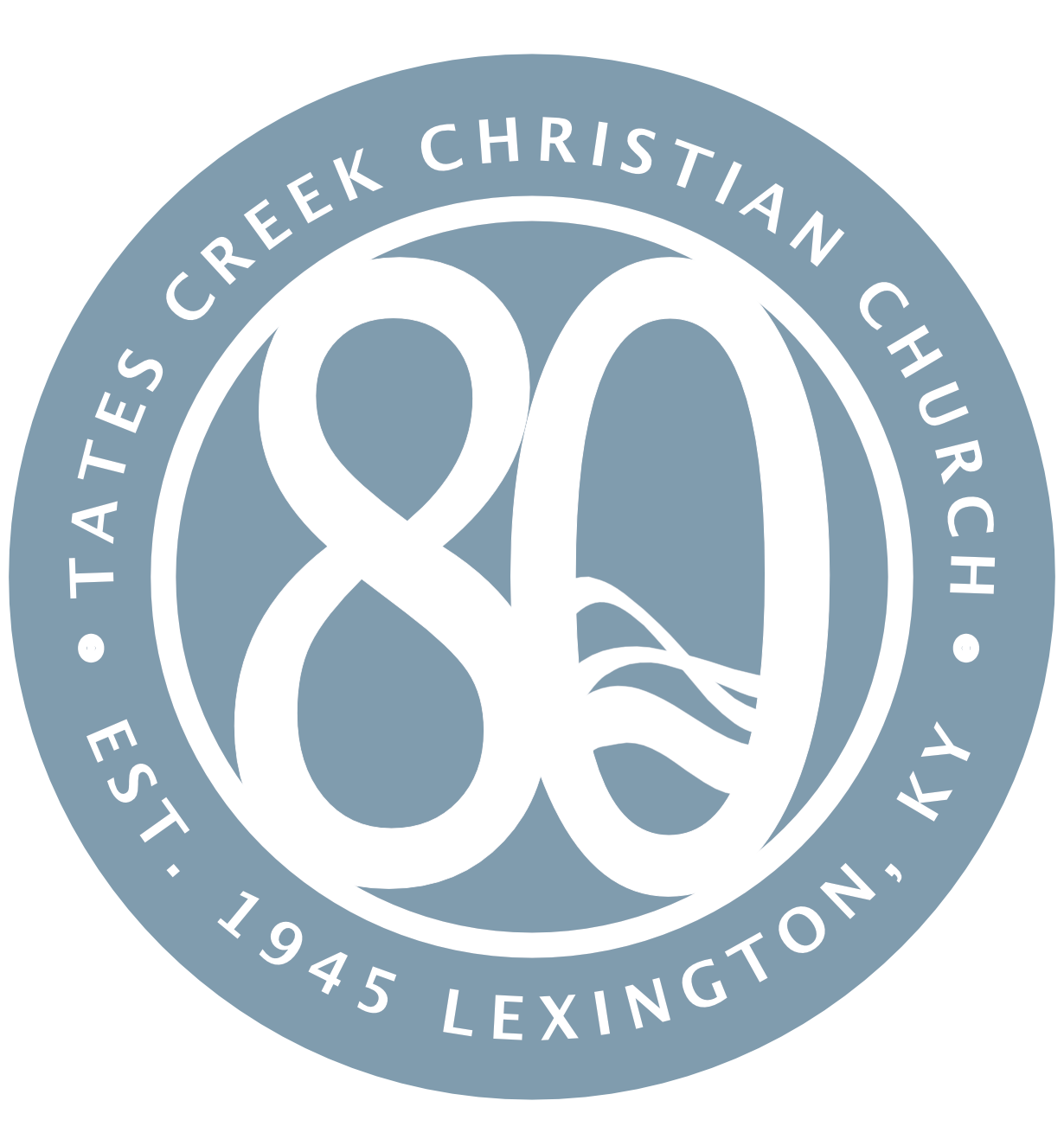 The logo for tates creek christian church in lexington ky