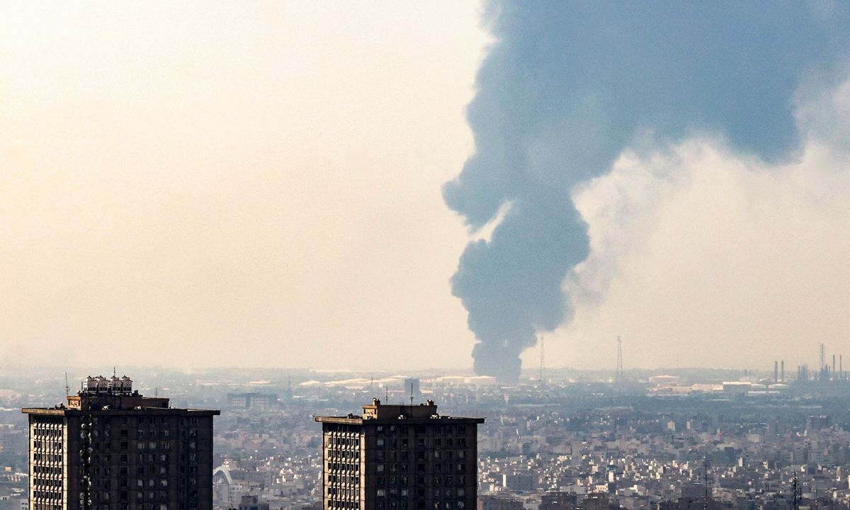 Image of Tehran during Middle East Conflict in March 2026