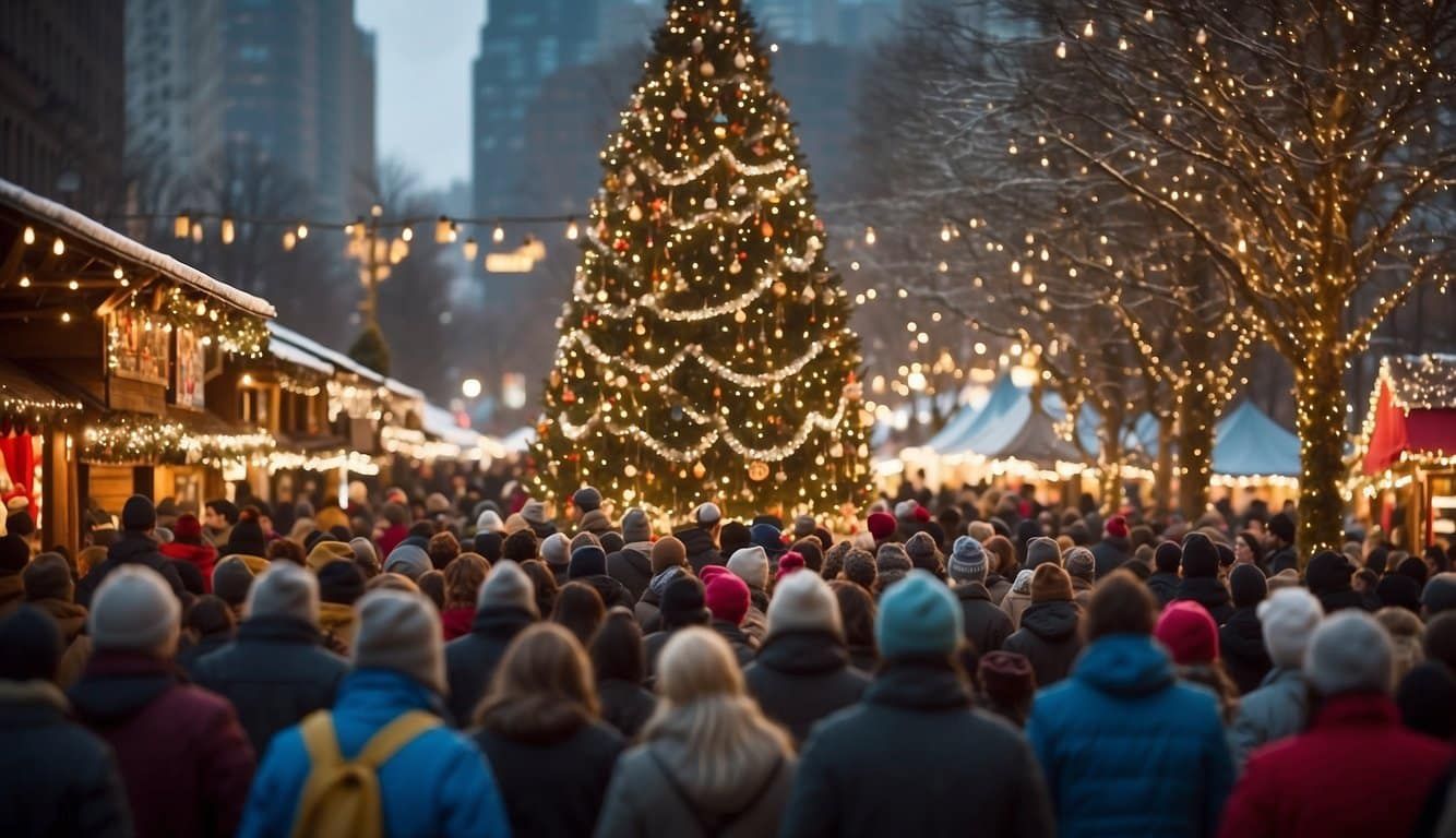 Security risk management at a UK public event with trained staff managing crowds