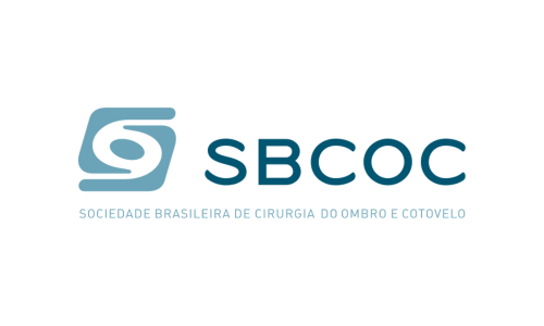 Logotipo sociedade brasileira de cirurgia do ombro e cotovelos.