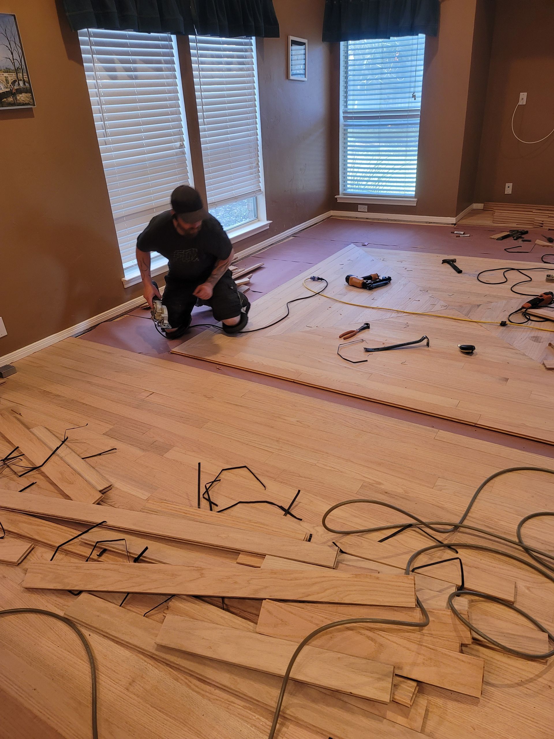 Hardwood Floor Installation