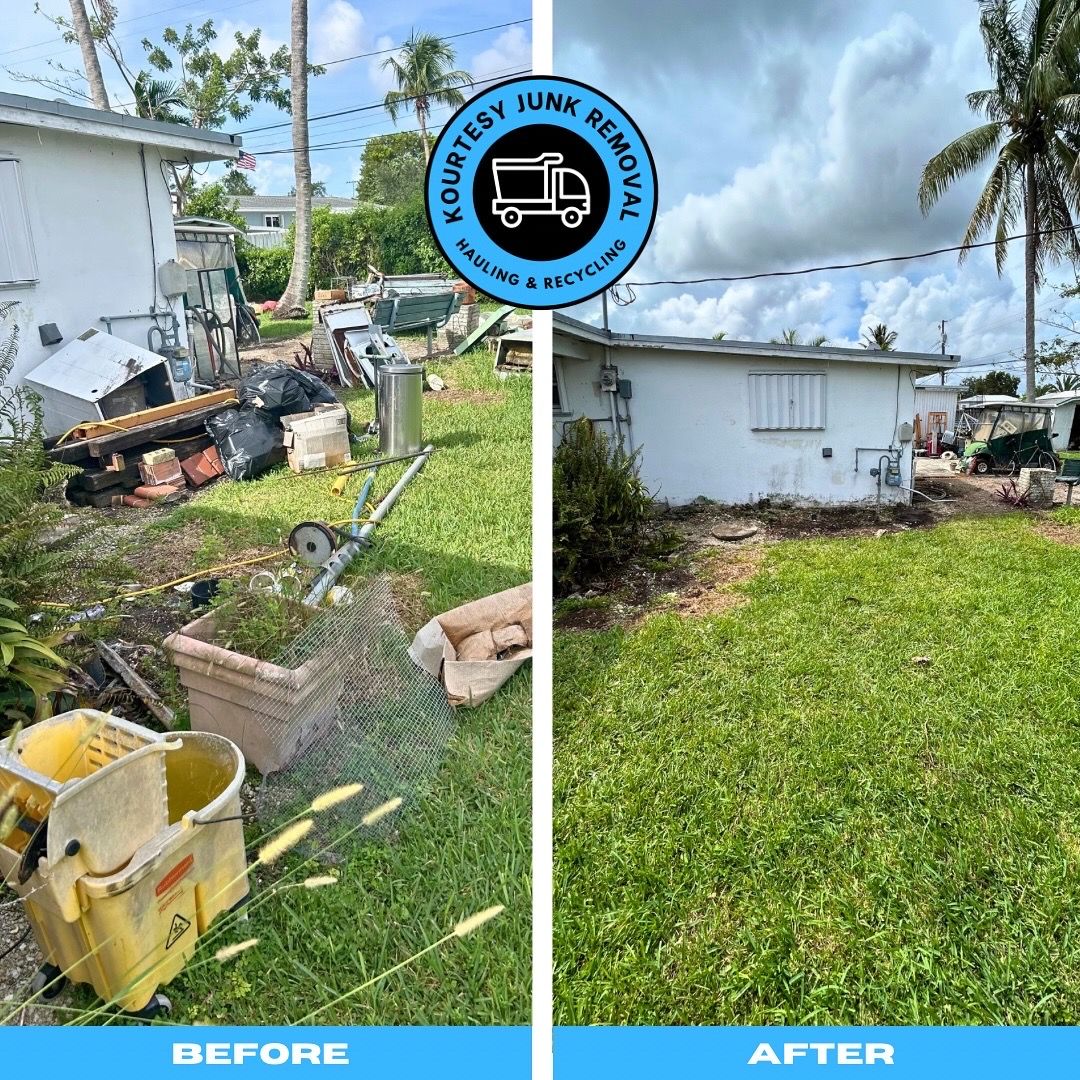 Waste management service Miami, FL Kourtesy Junk Removal