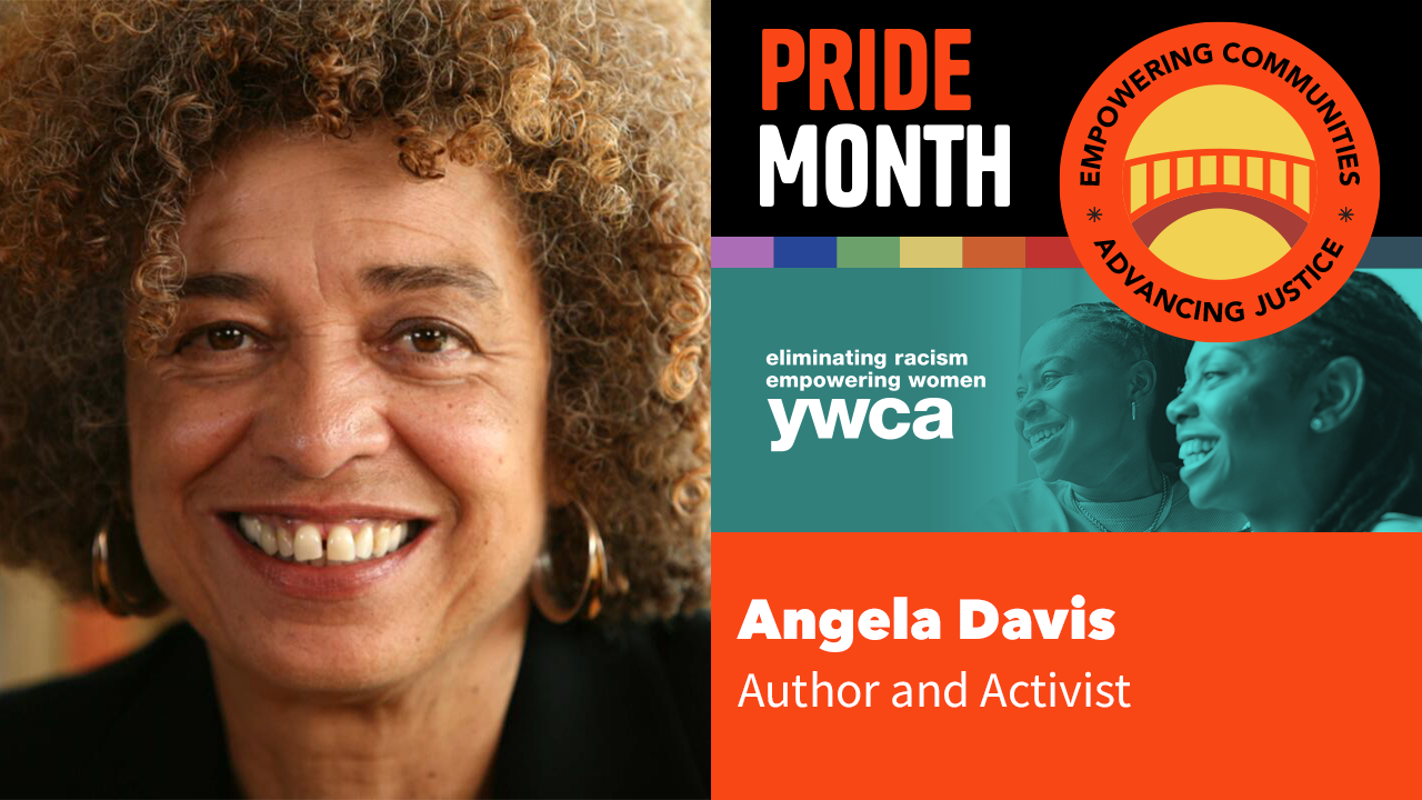 Angela davis is the author and activist for pride month