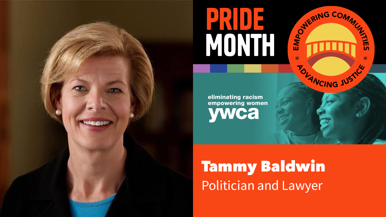 Tammy baldwin is a political and lawyer for pride month