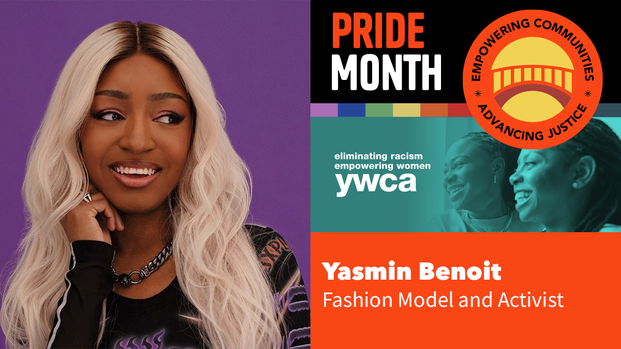 Yasmin benoit is the fashion model and activist for pride month