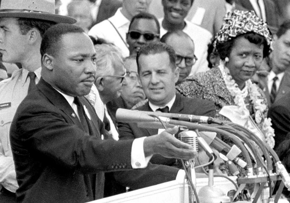 Martin Luther King with Dr. Dorothy Height at March on Washington Martin Luther King with Dr. Dorothy Height at March on Washington