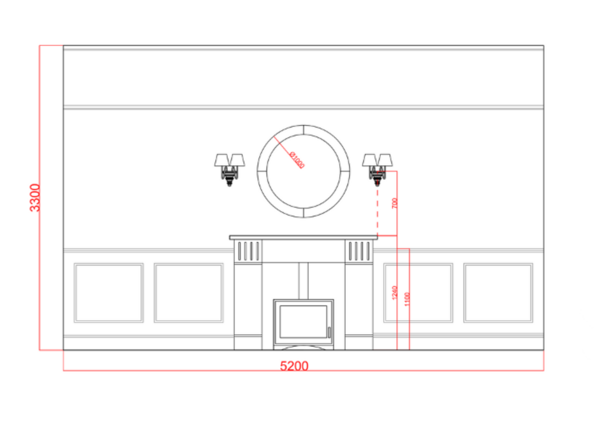 Floor plan examples. How we bring your ideas to life during the interior design process at K Interiors.