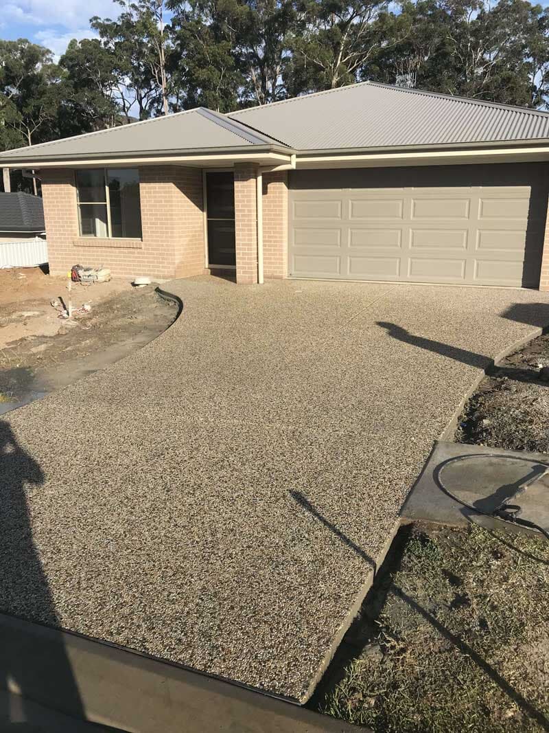 Driveway Concreting — Port Macquarie concreting in Dunbogan, NSW