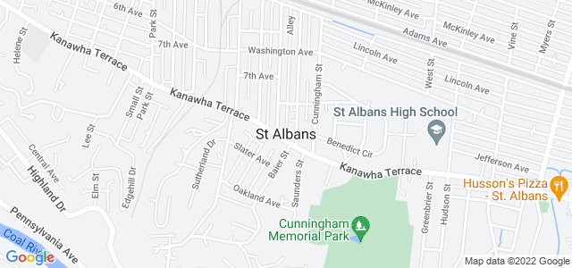 Map of business location